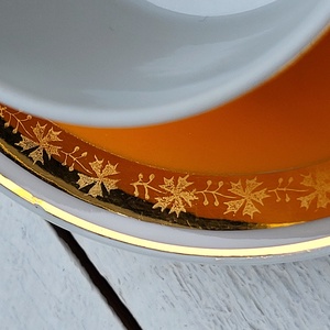 Vintage, retro, Hollóházi porcelán 4 személyes mokkás/kávéscsésze szett - otthon & életmód - konyhafelszerelés, tálalás - tálalás - teás- és kávés pohár, készlet - Meska.hu
