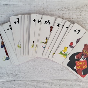 Vintage,retro Okos mackó játékkártya - játék & sport - táblajáték és kártyajáték - kártya - Meska.hu