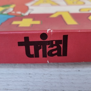 Vintage, retro TRIÁL mágneses betűk és számok - játék & sport - készségfejlesztő és logikai játék - oktató játékok - Meska.hu