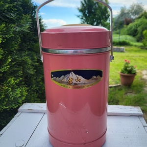 Vintage, retro, nagyméretű, kínai ételhordó termosz - Meska.hu