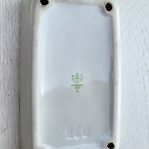 Hollóházi porcelán_hamutál - otthon & életmód - dekoráció - asztal és polc dekoráció - hamutál, öngyújtó, pipa - Meska.hu