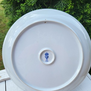 Alföldi porcelán falitányér_sárga - otthon & életmód - dekoráció - fali és függő dekoráció - falra akasztható dekor - Meska.hu