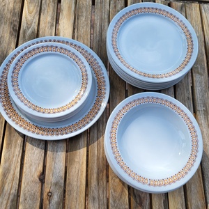 Alföldi porcelán_terrakotta tányérkészlet 2., Otthon & Életmód, Konyhafelszerelés, tálalás, Tálalás, Tányér & Étkészlet, , MESKA