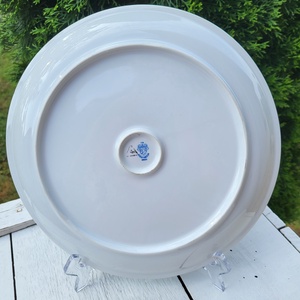 Alföldi porcelán_virágos süteménykínáló tál - otthon & életmód - konyhafelszerelés, tálalás - tálalás - kínálótál - Meska.hu
