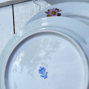 Alföldi porcelán_dáliás kistányér szett - otthon & életmód - konyhafelszerelés, tálalás - tálalás - tányér & étkészlet - Meska.hu