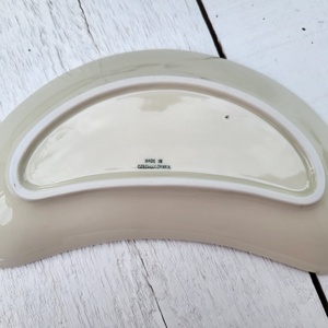 Csehszlovák porcelán csontos tányér - otthon & életmód - konyhafelszerelés, tálalás - tálalás - tányér & étkészlet - Meska.hu