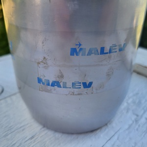 Retro, vintage Malév szódásszifon 1981-ből - otthon & életmód - konyhafelszerelés, tálalás - italos kellékek - italtartó - Meska.hu