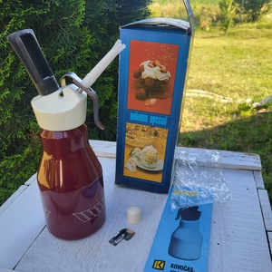Vintage, retro habszifon - otthon & életmód - konyhafelszerelés, tálalás - italos kellékek - italtartó - Meska.hu