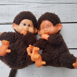 Vintage monchhichi pár - Meska.hu