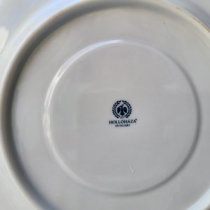Hollóházi porcelán_Henriett mintás teás csészealj készletpótlásra - otthon & életmód - konyhafelszerelés, tálalás - tálalás - bögre & csésze - Meska.hu