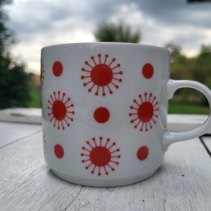 Alföldi porcelán_Centrum Varia_napocskás házgyári bögre - Meska.hu