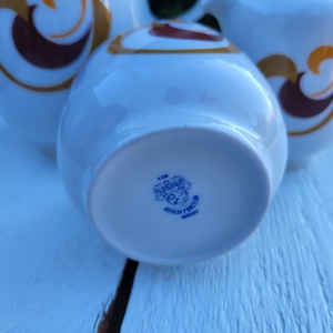 Alföldi porcelán_Bella szalagos kiöntő, kancsó+cukortartó szett - otthon & életmód - konyhafelszerelés, tálalás - tálalás - bögre & csésze - Meska.hu