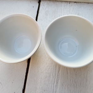 Antik, vastagfalú teáscsésze pár - otthon & életmód - konyhafelszerelés, tálalás - tálalás - bögre & csésze - Meska.hu