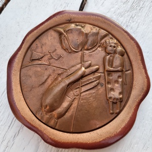 Ligeti Erika anyák napi falikép, Otthon & Életmód, Dekoráció, Fali és függő dekoráció, Függődísz, , MESKA