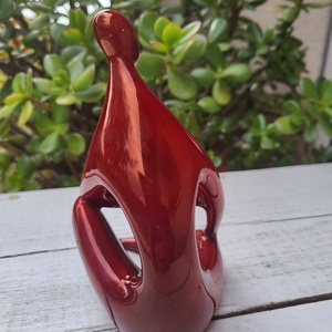 Mid Century_Zsolnay_Török János Hangulat_ökörvérmázas kerámia_jelzetlen! - otthon & életmód - dekoráció - dísztárgy - Meska.hu