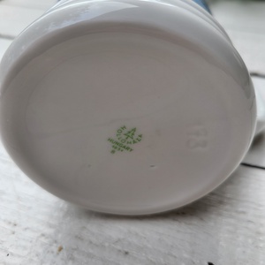 Hollóházi porcelán_jelenetes söröskorsó - otthon & életmód - konyhafelszerelés, tálalás - tálalás - sörös pohár és korsó - Meska.hu