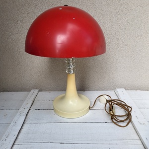 Vintage, Space Age, Szarvasi gomba asztali lámpa_felújítandó!, Otthon & Életmód, Lámpa, Asztali lámpa, , MESKA