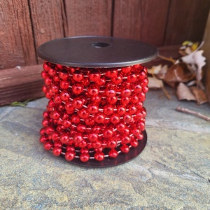 Karácsonyi gyöngysor+csillagszóró, Karácsony, Karácsonyi lakásdekoráció, Karácsonyfadíszek, , MESKA