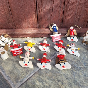 Fa karácsonyfadísz szett_14 db-os, Karácsony, Karácsonyi lakásdekoráció, Karácsonyfadíszek, , MESKA