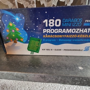 Karácsonyi izzósor, fényfüzér, Karácsony, Karácsonyi lakásdekoráció, Karácsonyi fénydekoráció, , MESKA