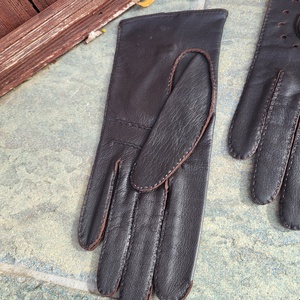 Elegáns női bőrkesztyű - ruha & divat - sál, sapka, kendő - kesztyű - Meska.hu