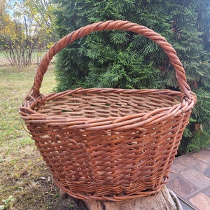 Fonott vesszőkosár, Táska & Tok, Kosár, , MESKA