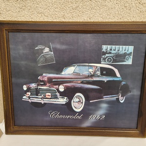 Vintage stílusú falikép_Chevrolet 1942_Oldsmobile, Otthon & Életmód, Dekoráció, Kép & Falikép, Vászonkép, , MESKA