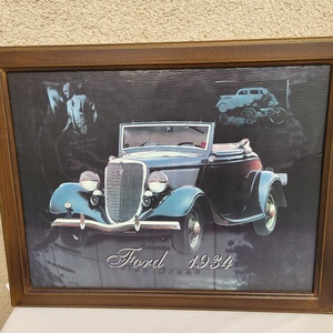 Vintage stílusú falikép_Ford 1934_Oldsmobile, Otthon & Életmód, Dekoráció, Kép & Falikép, Vászonkép, , MESKA