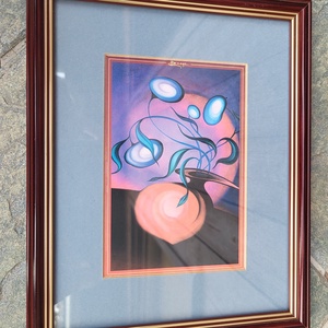 7 db-os egyedi nyomat sorozat David Beeri ( Pongor Beri Károly 1951- ) festményeiből, Otthon & Életmód, Dekoráció, Kép & Falikép, Több részes kép, , MESKA