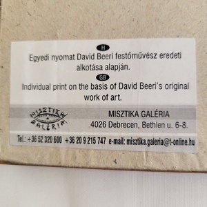 7 db-os egyedi nyomat sorozat David Beeri ( Pongor Beri Károly 1951- ) festményeiből - otthon & életmód - dekoráció - kép & falikép - több részes kép - Meska.hu