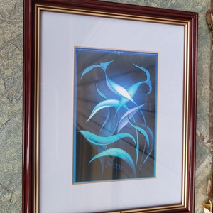 7 db-os egyedi nyomat sorozat David Beeri ( Pongor Beri Károly 1951- ) festményeiből - otthon & életmód - dekoráció - kép & falikép - több részes kép - Meska.hu