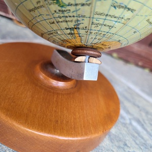 Mid Century, vintage, politikai földgömb - otthon & életmód - dekoráció - dísztárgy - Meska.hu