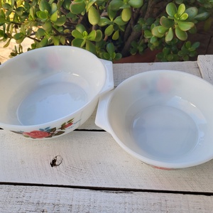 Jénai tál 2 db-os szett - otthon & életmód - konyhafelszerelés, tálalás - tálalás - tányér & étkészlet - Meska.hu