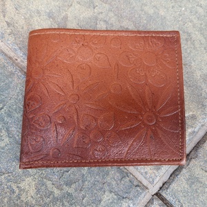 Vintage, iparművészeti, szovjet, bőr, férfi pénztárca, Táska & Tok, Pénztárca & Más tok, Pénztárca, Férfi pénztárca, , MESKA