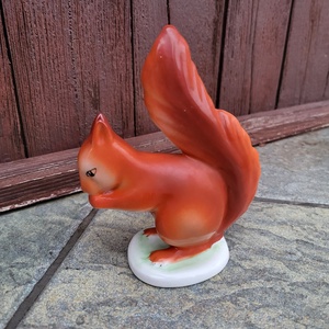 Hollóházi porcelán_mókus - Meska.hu