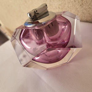 Vintage, Joska Waldglashütte Bodenmais kristály asztali öngyújtó - otthon & életmód - dekoráció - asztal és polc dekoráció - hamutál, öngyújtó, pipa - Meska.hu