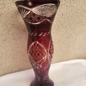 Ólomkristály váza, Otthon & Életmód, Dekoráció, Virágdísz és tartó, Váza, , MESKA