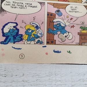 Peyo: A Törpicur _ képregény 4 történettel - könyv & zene - könyv - Meska.hu