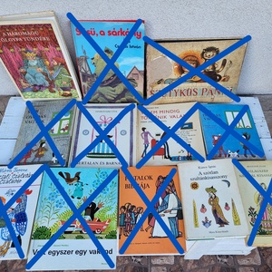 Retro mesekönyvek 1. - könyv & zene - könyv - Meska.hu