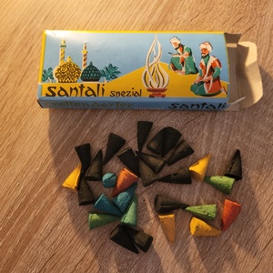 Vintage, retro, NDK Crottendorfer Santali Spezial füstölő, Otthon & Életmód, Gyertya, illat, aroma, Illatviasz, , MESKA