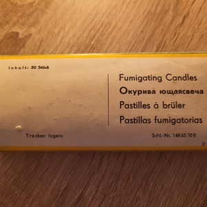 Vintage, retro, NDK Crottendorfer Santali Spezial füstölő - otthon & életmód - gyertya, illat, aroma - illatviasz - Meska.hu