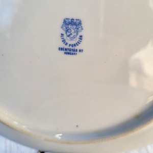 Alföld porcelán_cseresznyés kistányér pár - otthon & életmód - konyhafelszerelés, tálalás - tálalás - tányér & étkészlet - Meska.hu