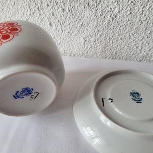 Alföldi porcelán_Bella207_Gabriella cukortartó+csészealj - otthon & életmód - konyhafelszerelés, tálalás - konyhai tárolás - fűszertartó - Meska.hu