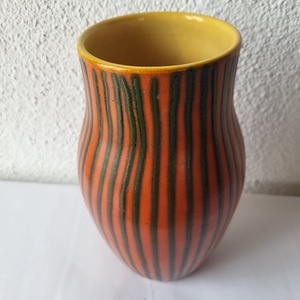 Retro, vintage Tófej kerámia váza, Otthon & Életmód, Virágdekoráció, Virágtartó, Váza, , MESKA