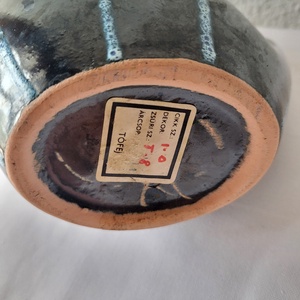 Vintage, retro Tófej kerámia kancsó, váza - otthon & életmód - virágdekoráció - virágtartó - váza - Meska.hu