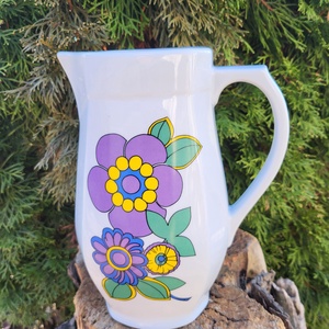 Alföldi porcelán_hippi mintás vizeskancsó, Otthon & Életmód, Konyhafelszerelés, tálalás, Tálalás, Üveg & Kancsó, , MESKA