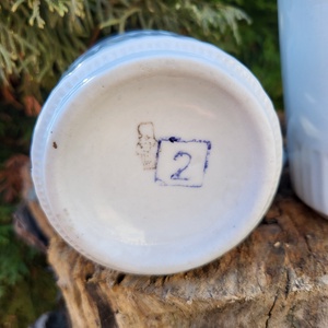 Zsolnay porcelán_4 db-os szoknyás bögre szett - otthon & életmód - konyhafelszerelés, tálalás - tálalás - bögre & csésze - Meska.hu