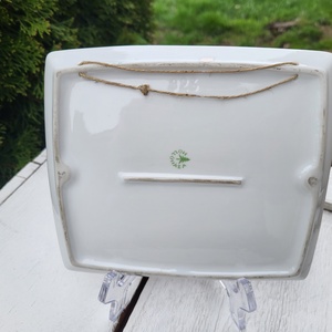 Hollóházi porcelán falitál Baja emlékképpel - otthon & életmód - dekoráció - fali és függő dekoráció - falra akasztható dekor - Meska.hu