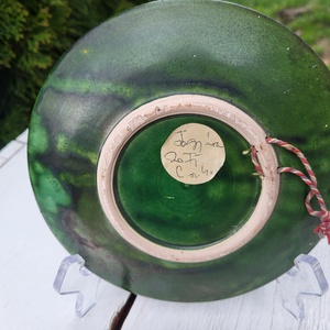 Vintage, ritka halas kerámia falitányér - otthon & életmód - dekoráció - fali és függő dekoráció - falra akasztható dekor - Meska.hu