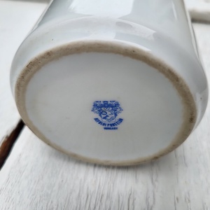 Alföldi porcelán_kék magyaros váza - otthon & életmód - virágdekoráció - virágtartó - váza - Meska.hu